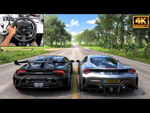 Lamborghini Huracán STO & Ferrari 488 Pista | Forza Horizon 5